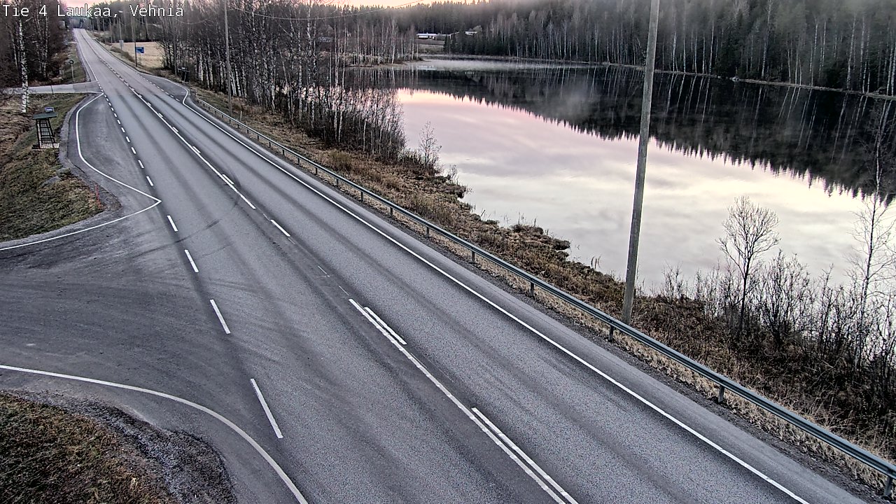 Weather Camera Image Road 4  Laukaa, Vehniä, Laukaa, Keski-Suomi