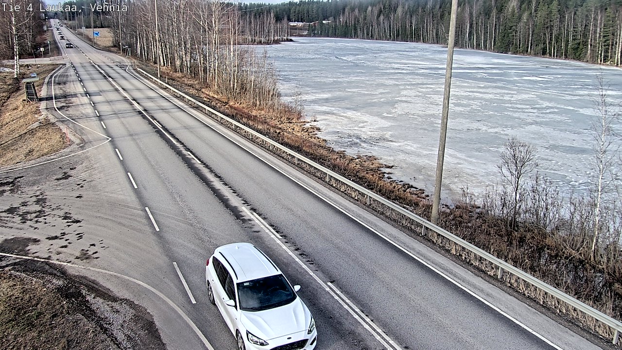 Weather Camera Image Väg 4  Laukaa, Vehniä, Laukaa, Keski-Suomi