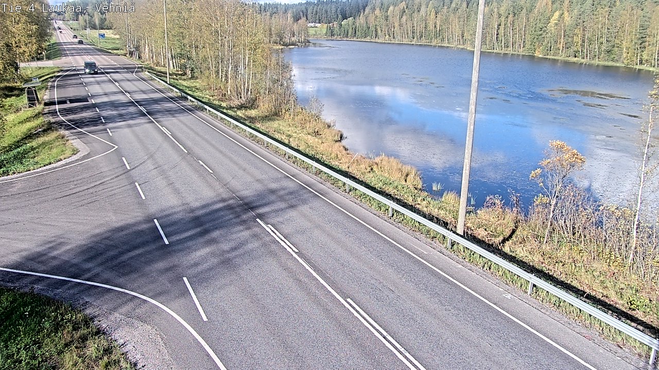 Weather Camera Image Road 4  Laukaa, Vehniä, Laukaa, Keski-Suomi
