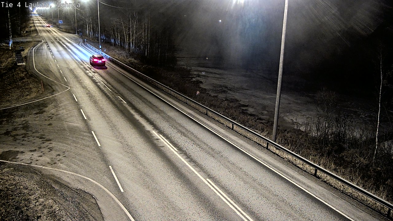 Weather Camera Image Road 4  Laukaa, Vehniä, Laukaa, Keski-Suomi