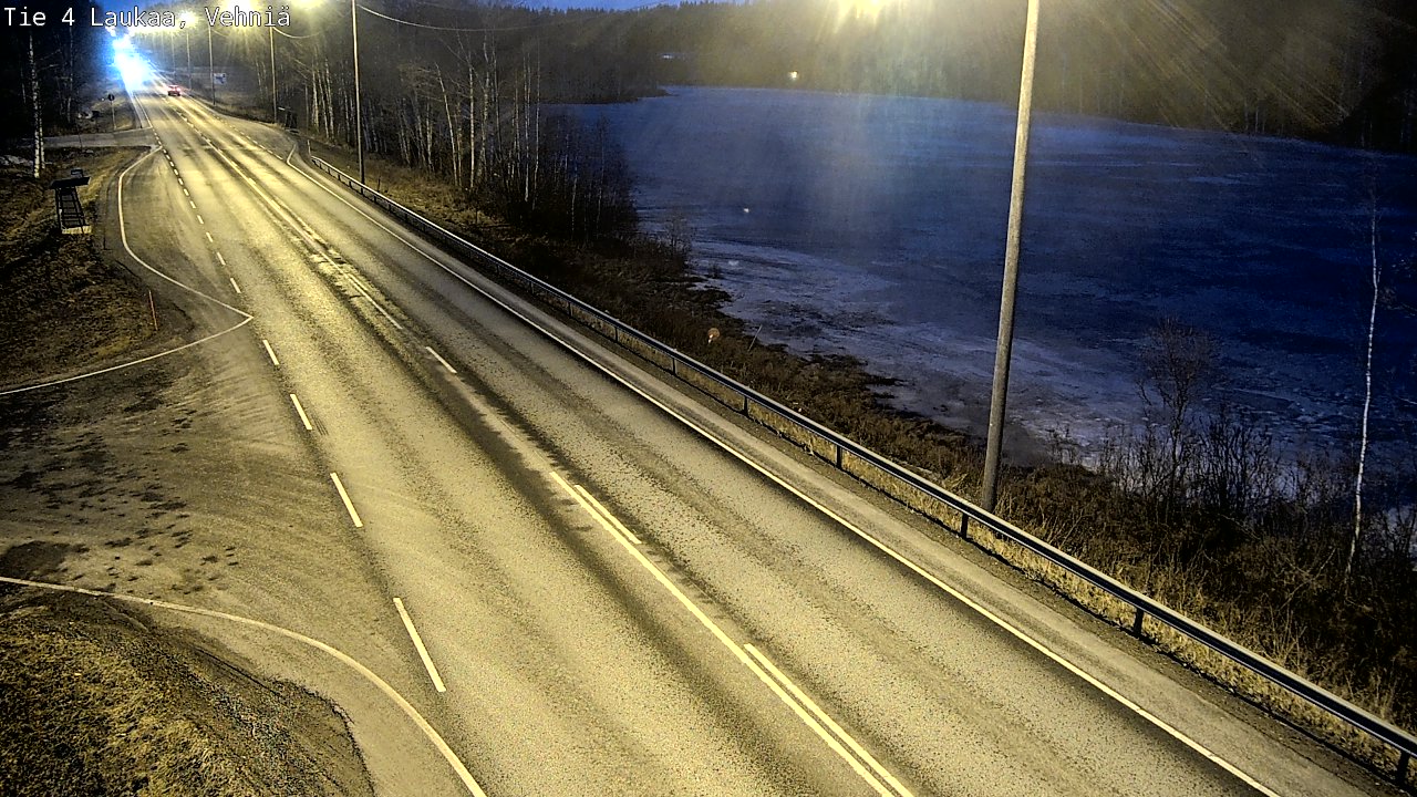 Weather Camera Image Road 4  Laukaa, Vehniä, Laukaa, Keski-Suomi