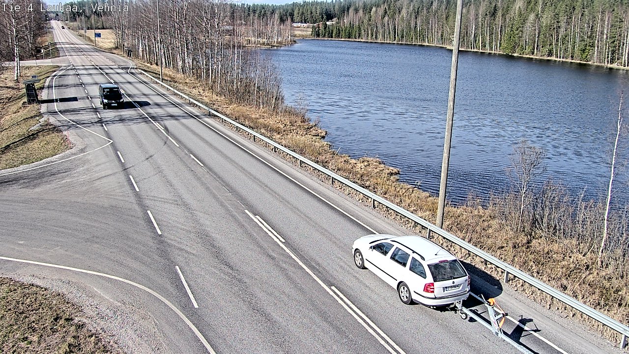 Weather Camera Image Road 4  Laukaa, Vehniä, Laukaa, Keski-Suomi