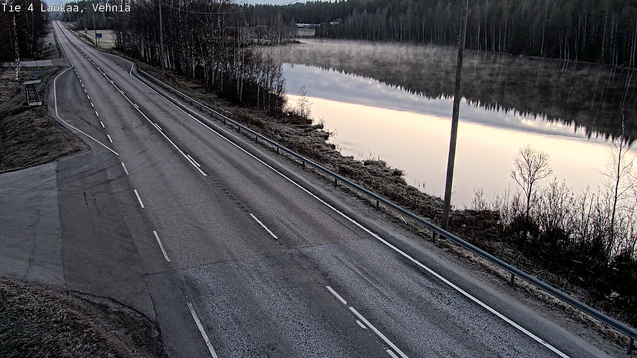 Weather Camera Image Väg 4  Laukaa, Vehniä, Laukaa, Keski-Suomi