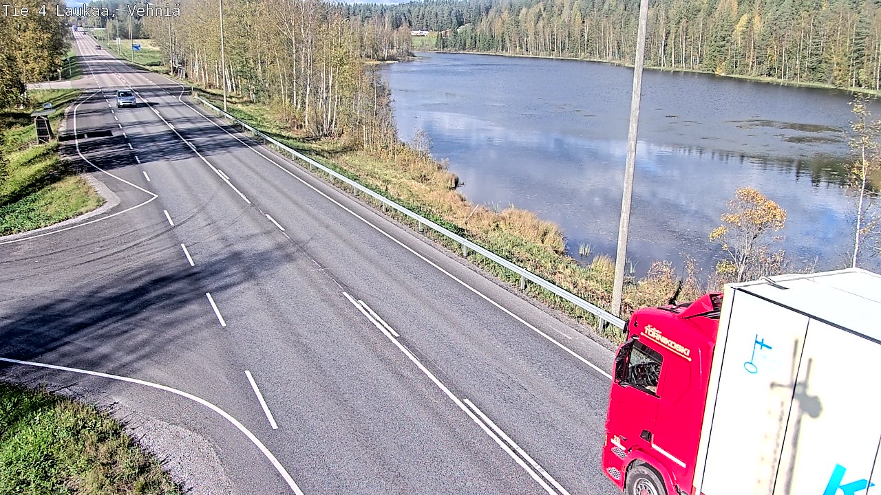 Weather Camera Image Road 4  Laukaa, Vehniä, Laukaa, Keski-Suomi