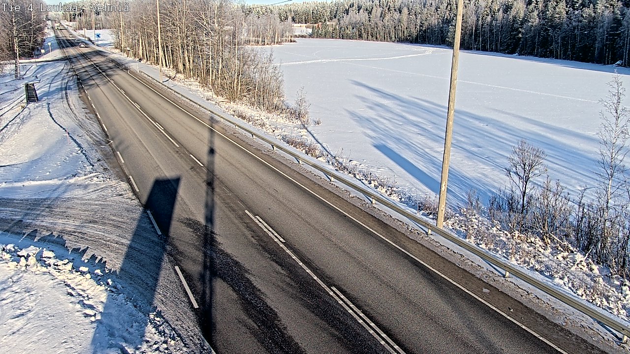 Weather Camera Image Road 4  Laukaa, Vehniä, Laukaa, Keski-Suomi