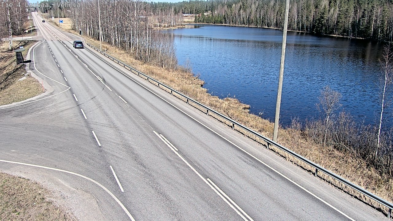 Weather Camera Image Road 4  Laukaa, Vehniä, Laukaa, Keski-Suomi