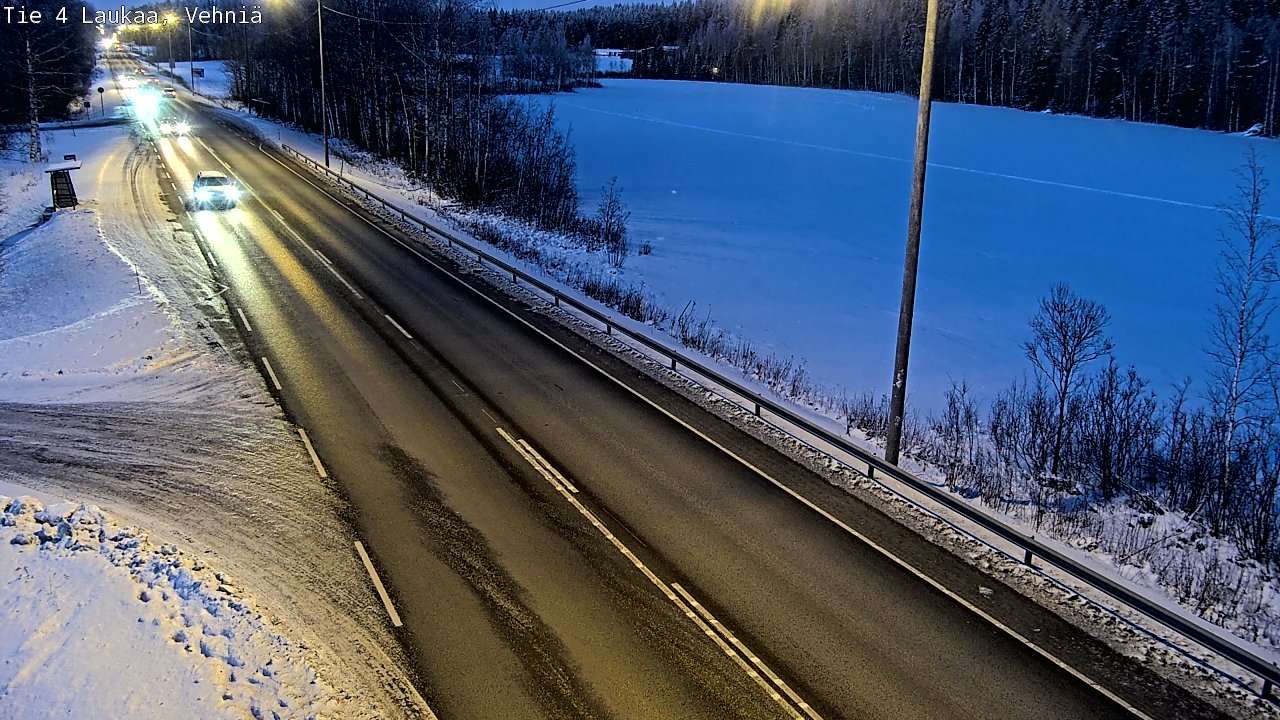 Weather Camera Image Road 4  Laukaa, Vehniä, Laukaa, Keski-Suomi