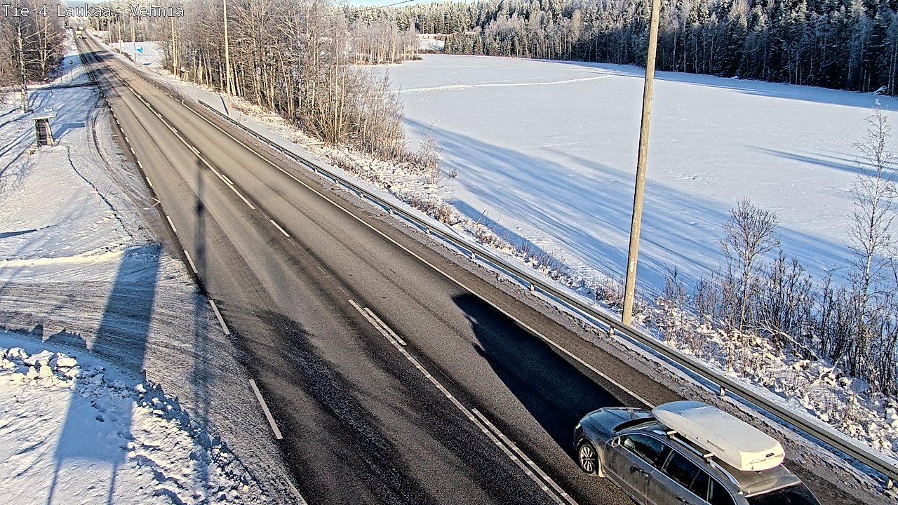 Weather Camera Image Road 4  Laukaa, Vehniä, Laukaa, Keski-Suomi
