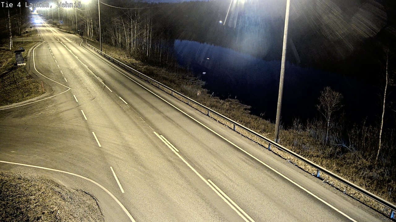 Weather Camera Image Road 4  Laukaa, Vehniä, Laukaa, Keski-Suomi