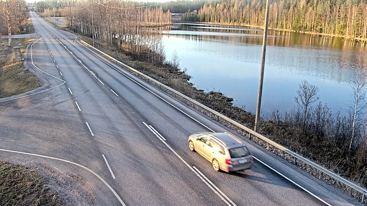 Weather Camera Image Road 4  Laukaa, Vehniä, Laukaa, Keski-Suomi