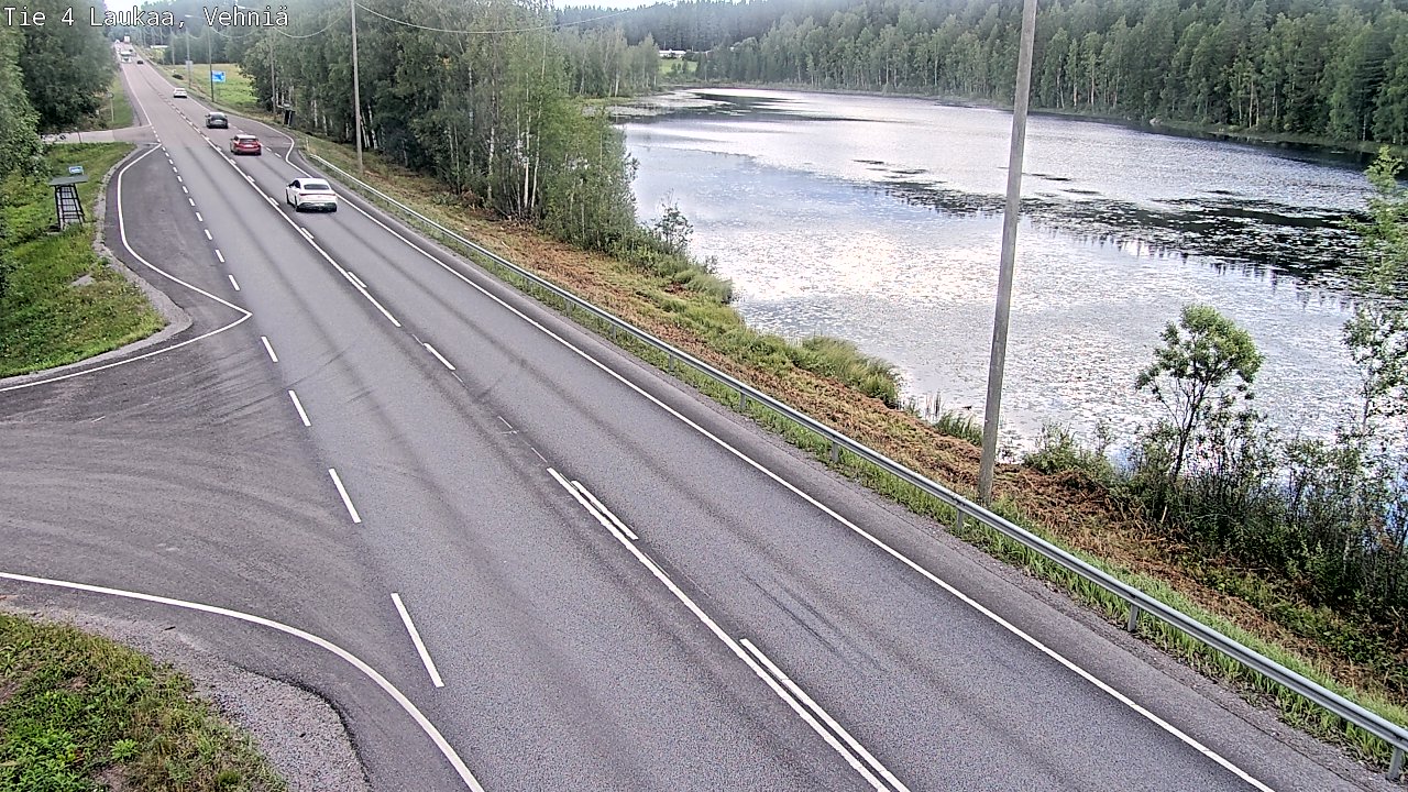 Kelikamerat Kuva Tie 4  Laukaa, Vehniä, Laukaa, Keski-Suomi