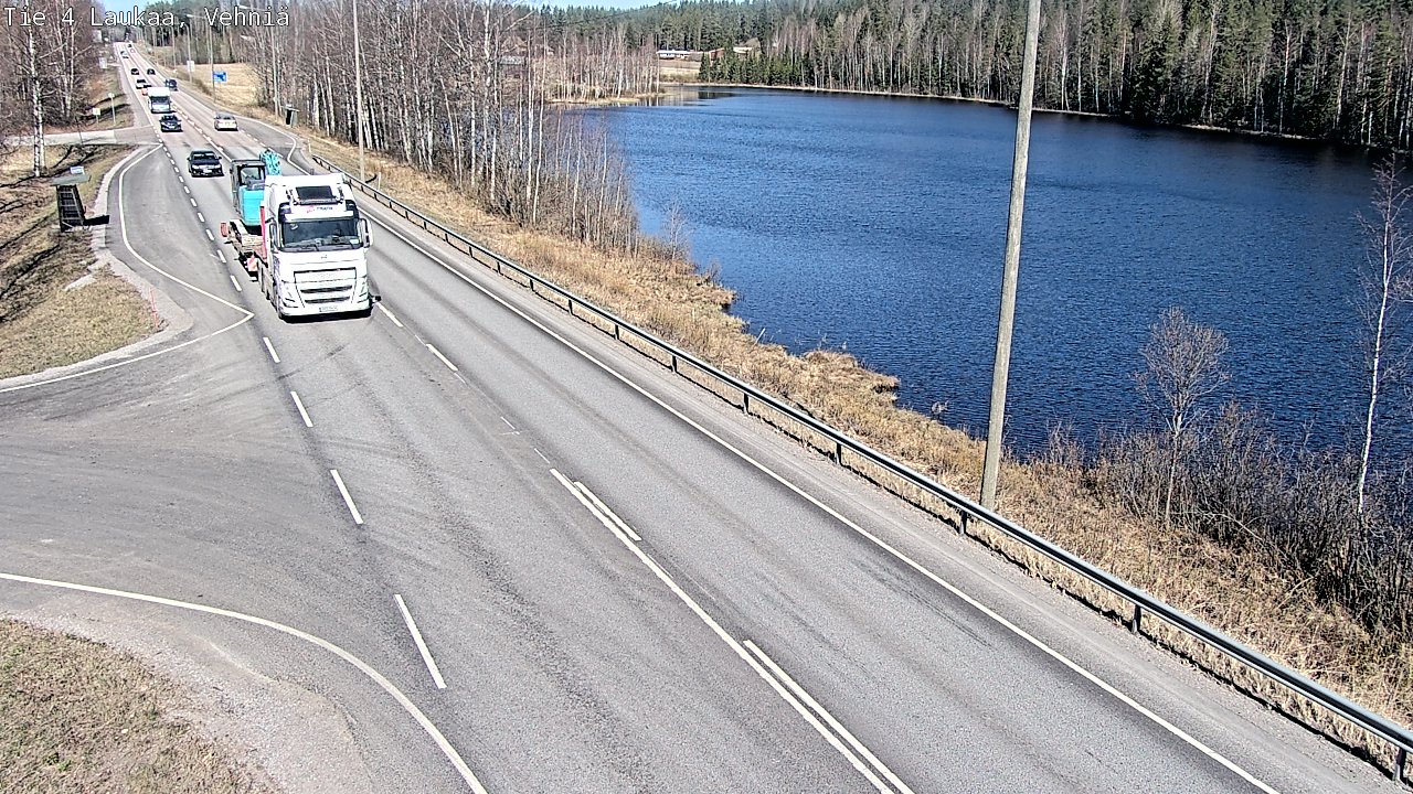 Weather Camera Image Road 4  Laukaa, Vehniä, Laukaa, Keski-Suomi