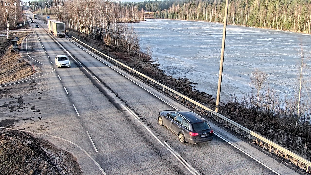 Weather Camera Image Väg 4  Laukaa, Vehniä, Laukaa, Keski-Suomi