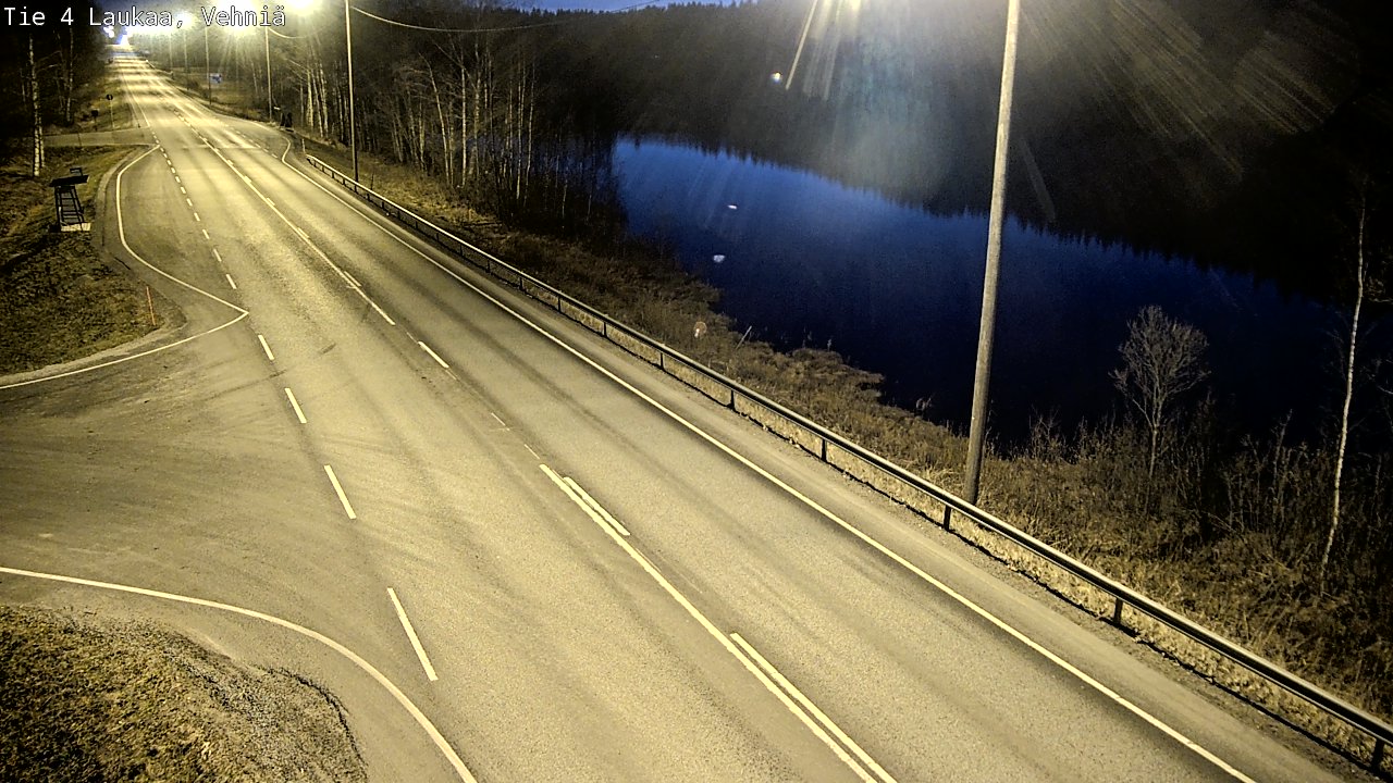 Weather Camera Image Road 4  Laukaa, Vehniä, Laukaa, Keski-Suomi