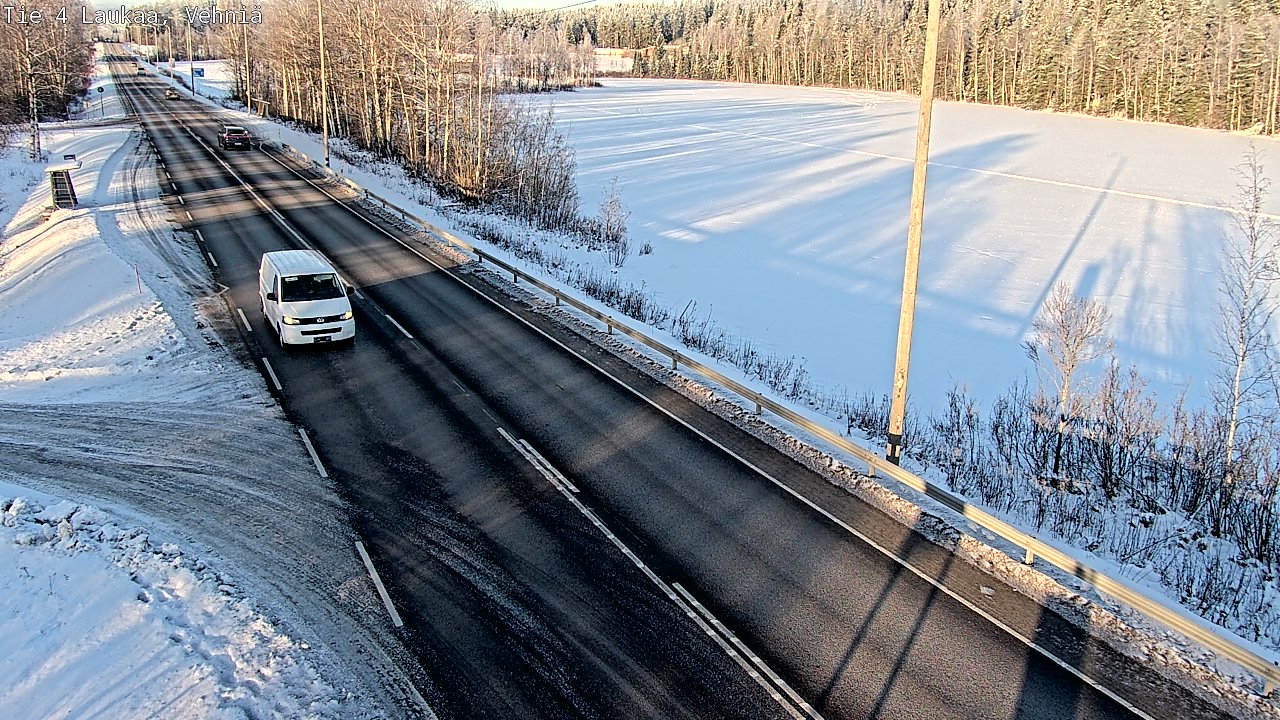 Weather Camera Image Road 4  Laukaa, Vehniä, Laukaa, Keski-Suomi