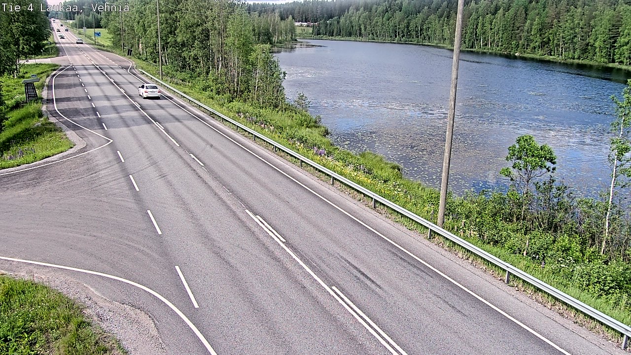Kelikamerat Kuva Tie 4  Laukaa, Vehniä, Laukaa, Keski-Suomi