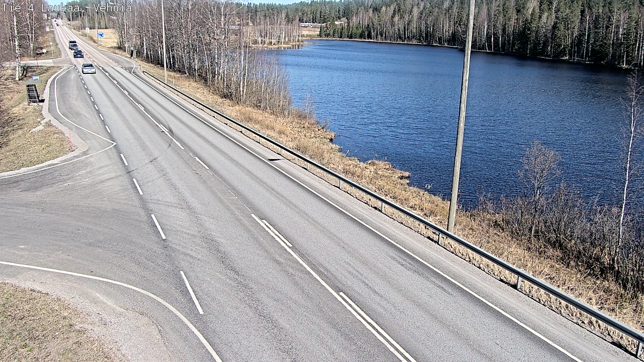 Weather Camera Image Road 4  Laukaa, Vehniä, Laukaa, Keski-Suomi