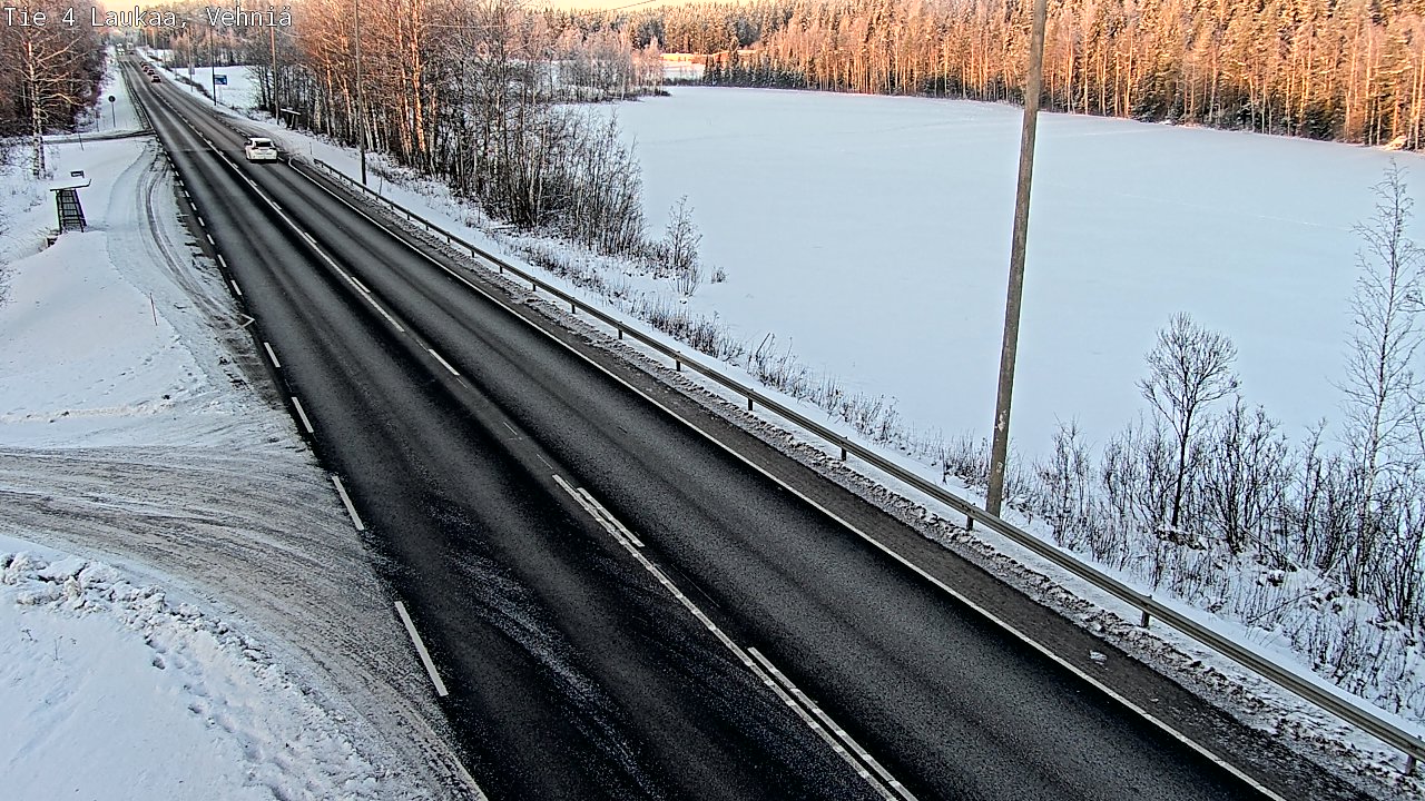 Weather Camera Image Road 4  Laukaa, Vehniä, Laukaa, Keski-Suomi
