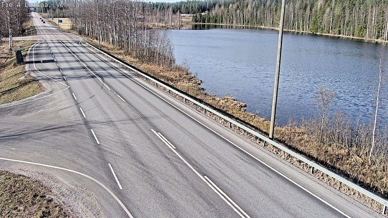 Weather Camera Image Road 4  Laukaa, Vehniä, Laukaa, Keski-Suomi