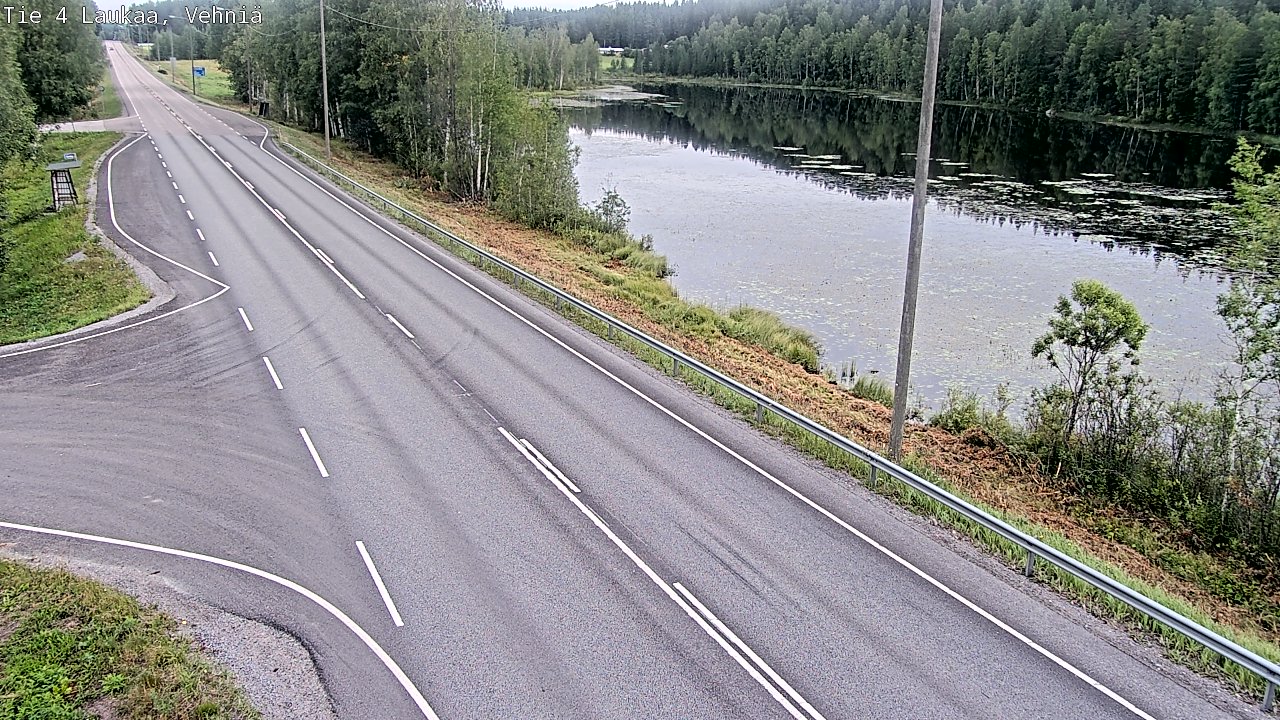 Weather Camera Image Road 4  Laukaa, Vehniä, Laukaa, Keski-Suomi