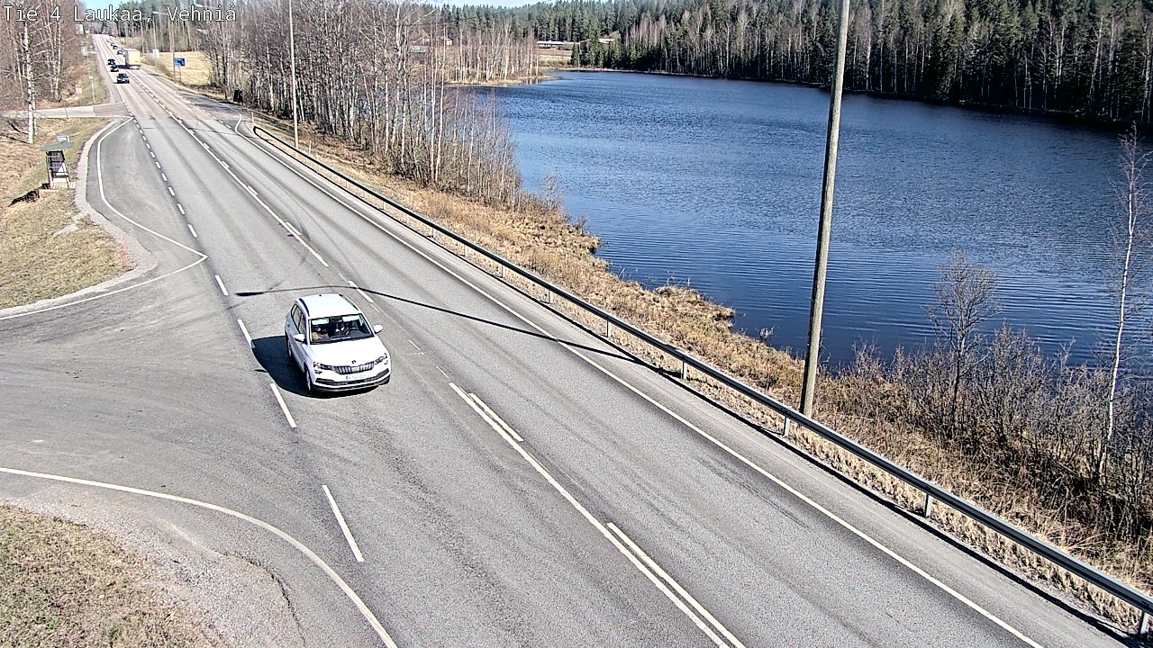 Weather Camera Image Road 4  Laukaa, Vehniä, Laukaa, Keski-Suomi