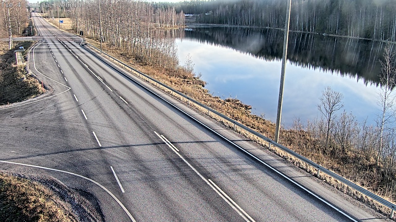 Weather Camera Image Road 4  Laukaa, Vehniä, Laukaa, Keski-Suomi