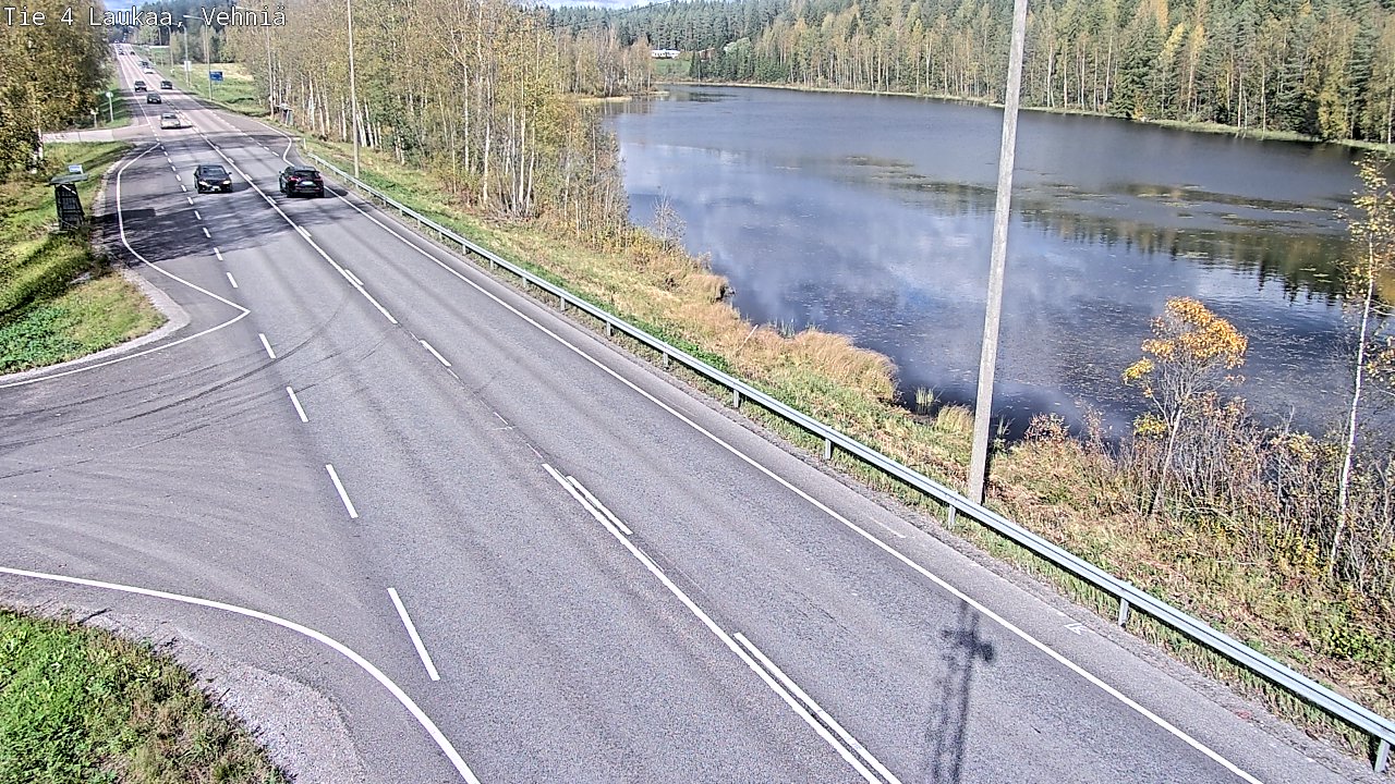 Weather Camera Image Road 4  Laukaa, Vehniä, Laukaa, Keski-Suomi