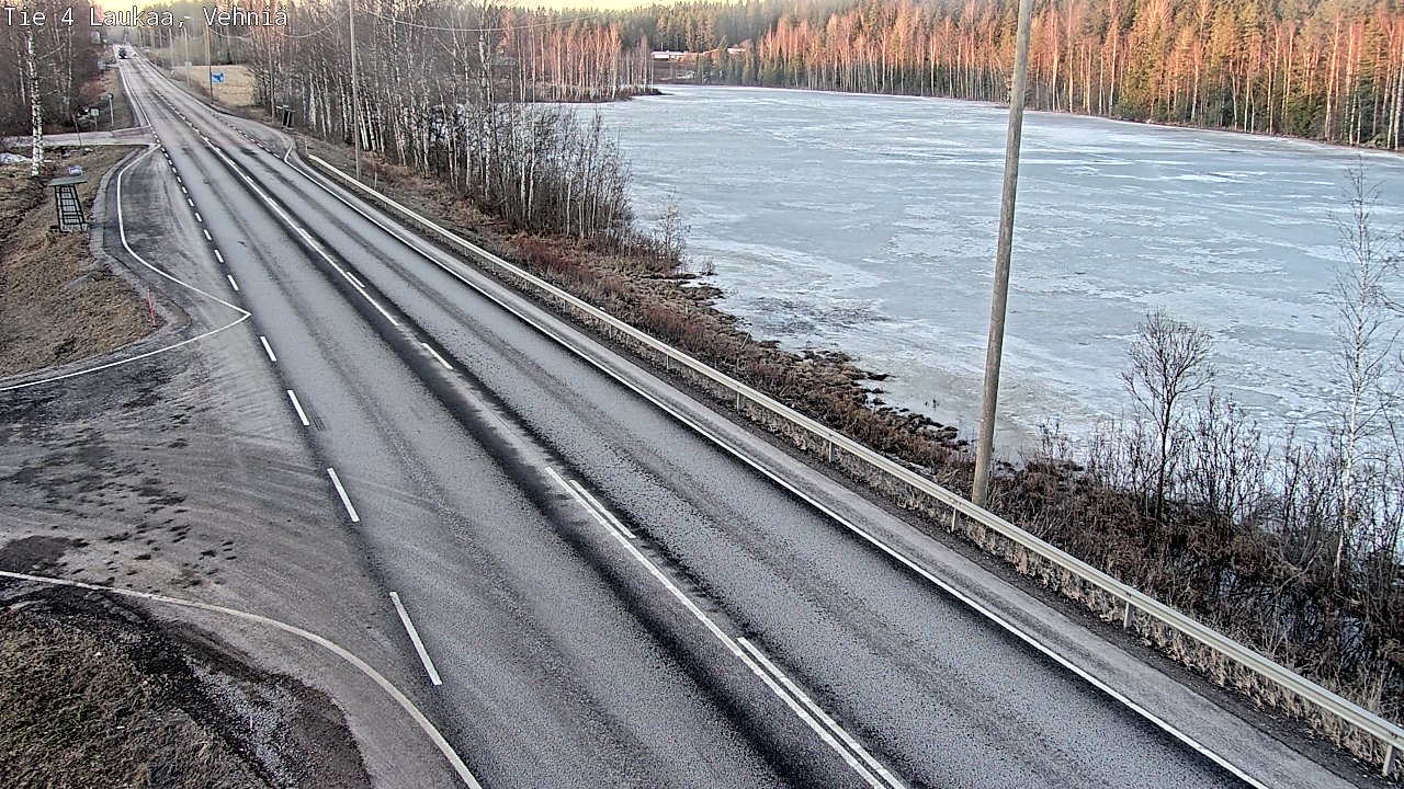 Weather Camera Image Väg 4  Laukaa, Vehniä, Laukaa, Keski-Suomi