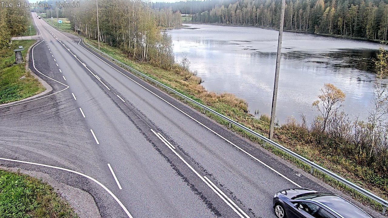 Weather Camera Image Road 4  Laukaa, Vehniä, Laukaa, Keski-Suomi