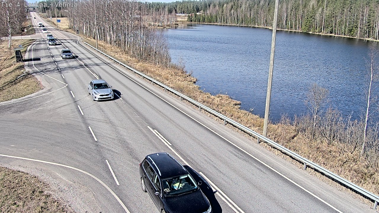 Weather Camera Image Road 4  Laukaa, Vehniä, Laukaa, Keski-Suomi