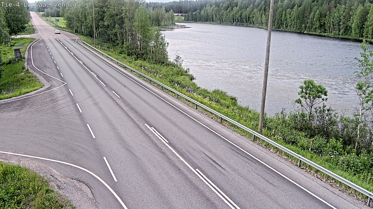 Kelikamerat Kuva Tie 4  Laukaa, Vehniä, Laukaa, Keski-Suomi
