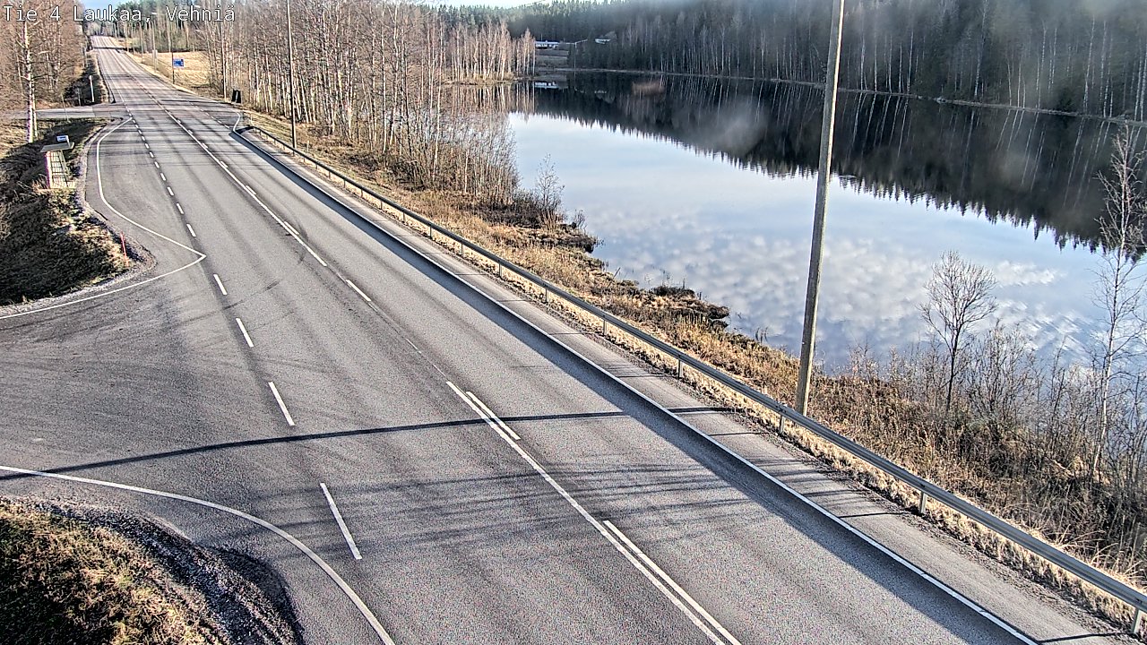 Weather Camera Image Väg 4  Laukaa, Vehniä, Laukaa, Keski-Suomi