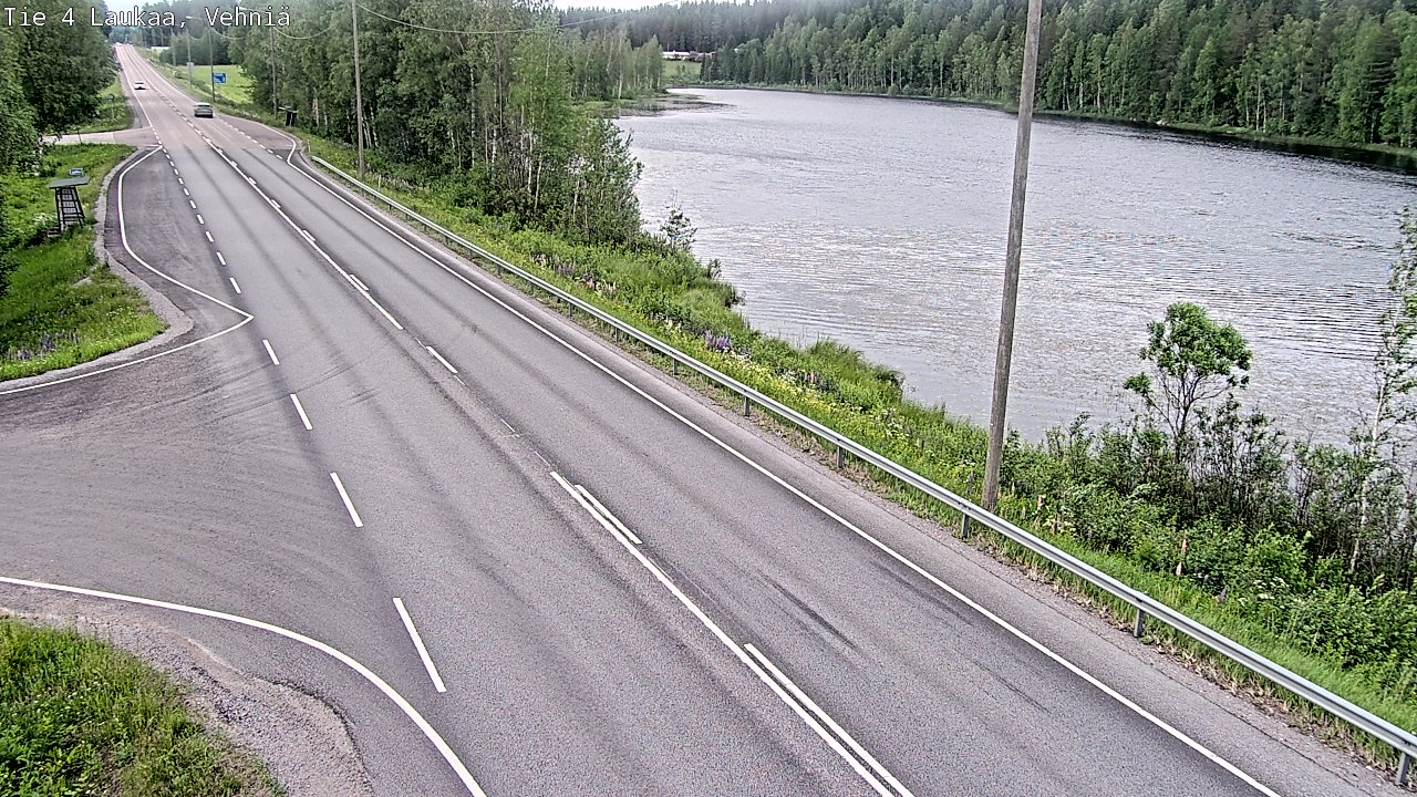 Kelikamerat Kuva Tie 4  Laukaa, Vehniä, Laukaa, Keski-Suomi