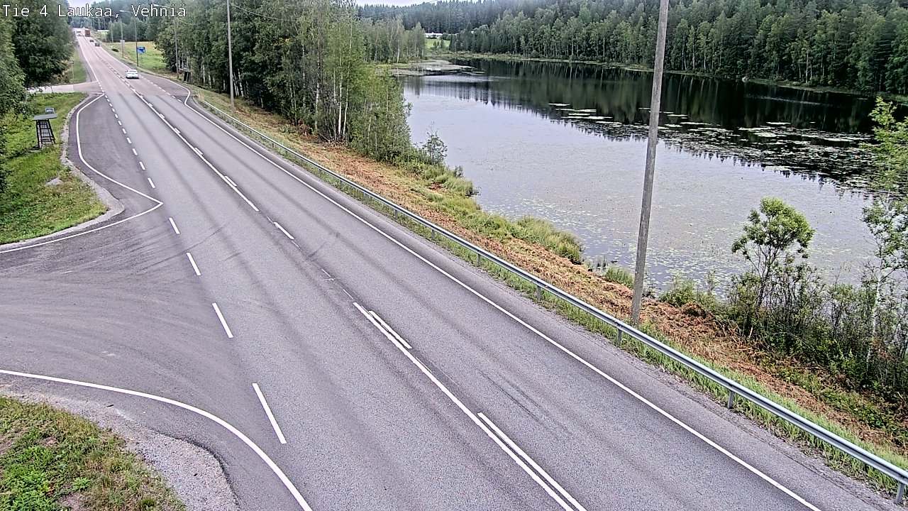 Weather Camera Image Road 4  Laukaa, Vehniä, Laukaa, Keski-Suomi