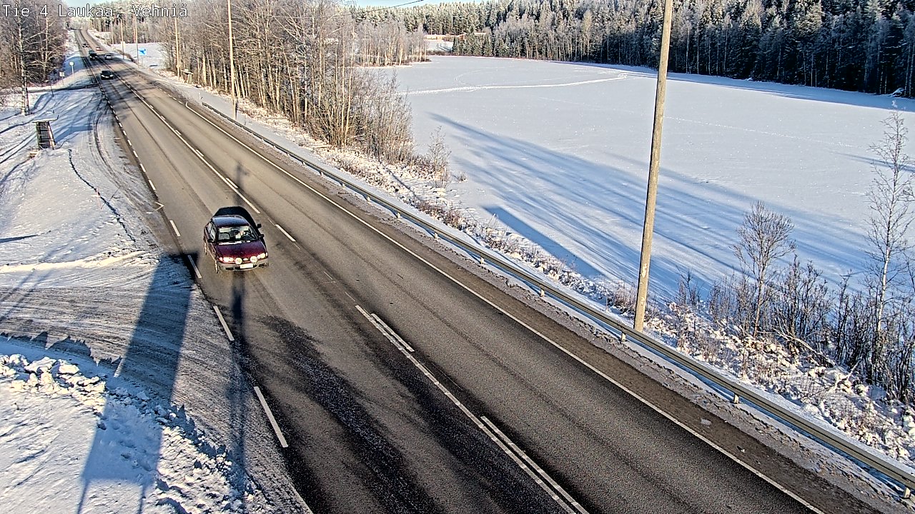 Weather Camera Image Road 4  Laukaa, Vehniä, Laukaa, Keski-Suomi