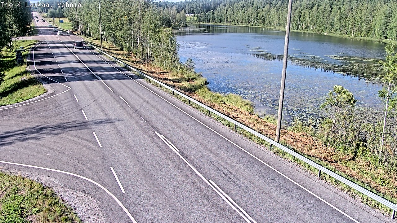 Kelikamerat Kuva Tie 4  Laukaa, Vehniä, Laukaa, Keski-Suomi