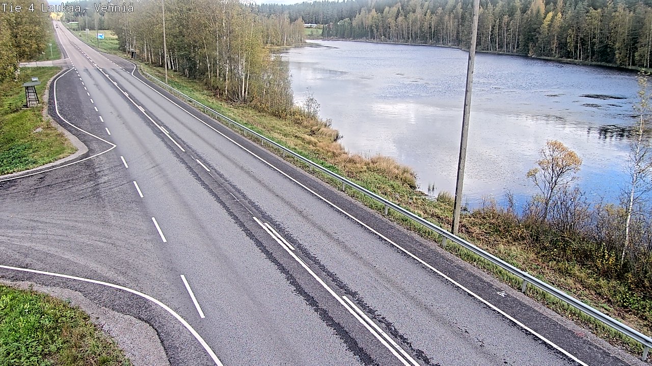 Weather Camera Image Road 4  Laukaa, Vehniä, Laukaa, Keski-Suomi