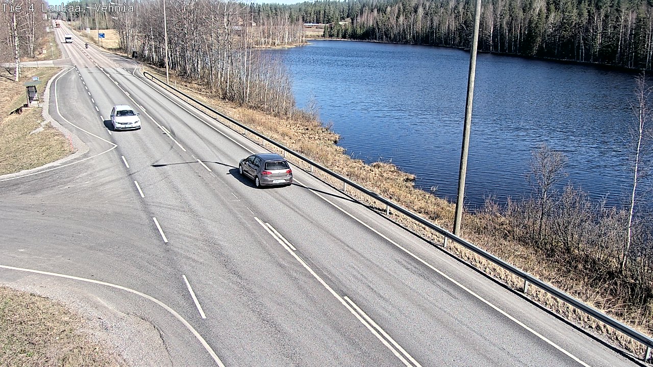 Weather Camera Image Road 4  Laukaa, Vehniä, Laukaa, Keski-Suomi