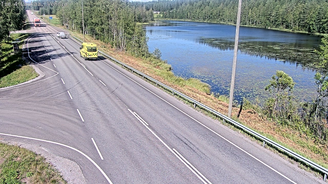 Kelikamerat Kuva Tie 4  Laukaa, Vehniä, Laukaa, Keski-Suomi