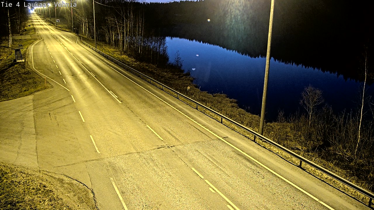 Weather Camera Image Väg 4  Laukaa, Vehniä, Laukaa, Keski-Suomi