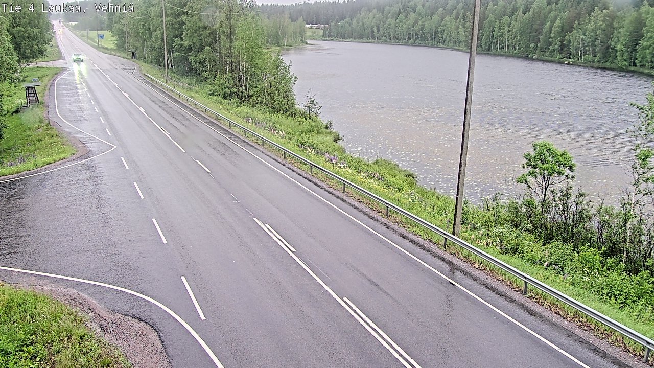 Kelikamerat Kuva Tie 4  Laukaa, Vehniä, Laukaa, Keski-Suomi