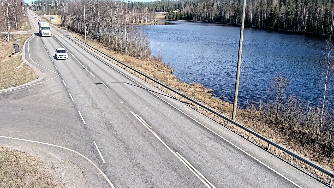 Weather Camera Image Road 4  Laukaa, Vehniä, Laukaa, Keski-Suomi
