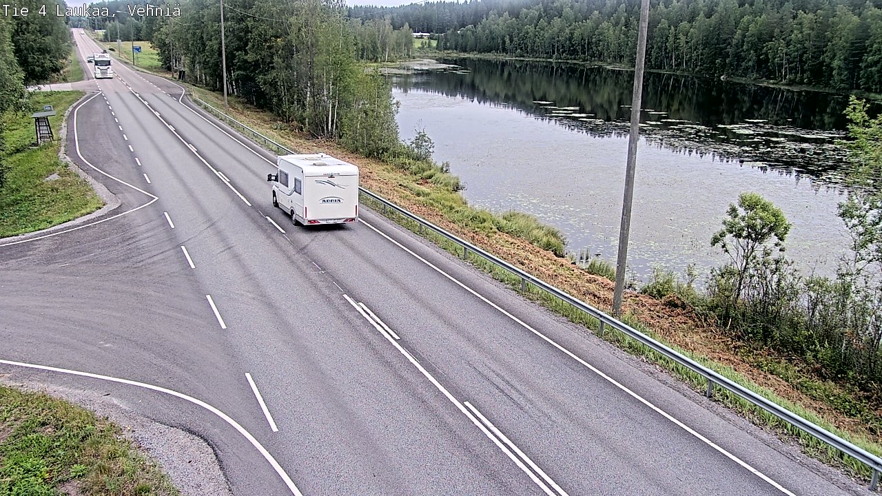 Weather Camera Image Road 4  Laukaa, Vehniä, Laukaa, Keski-Suomi