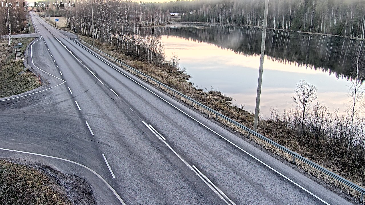 Weather Camera Image Road 4  Laukaa, Vehniä, Laukaa, Keski-Suomi