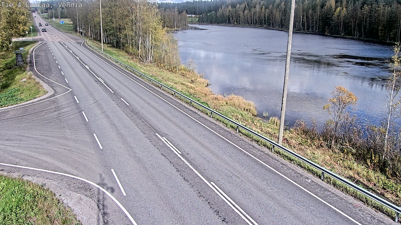 Weather Camera Image Road 4  Laukaa, Vehniä, Laukaa, Keski-Suomi