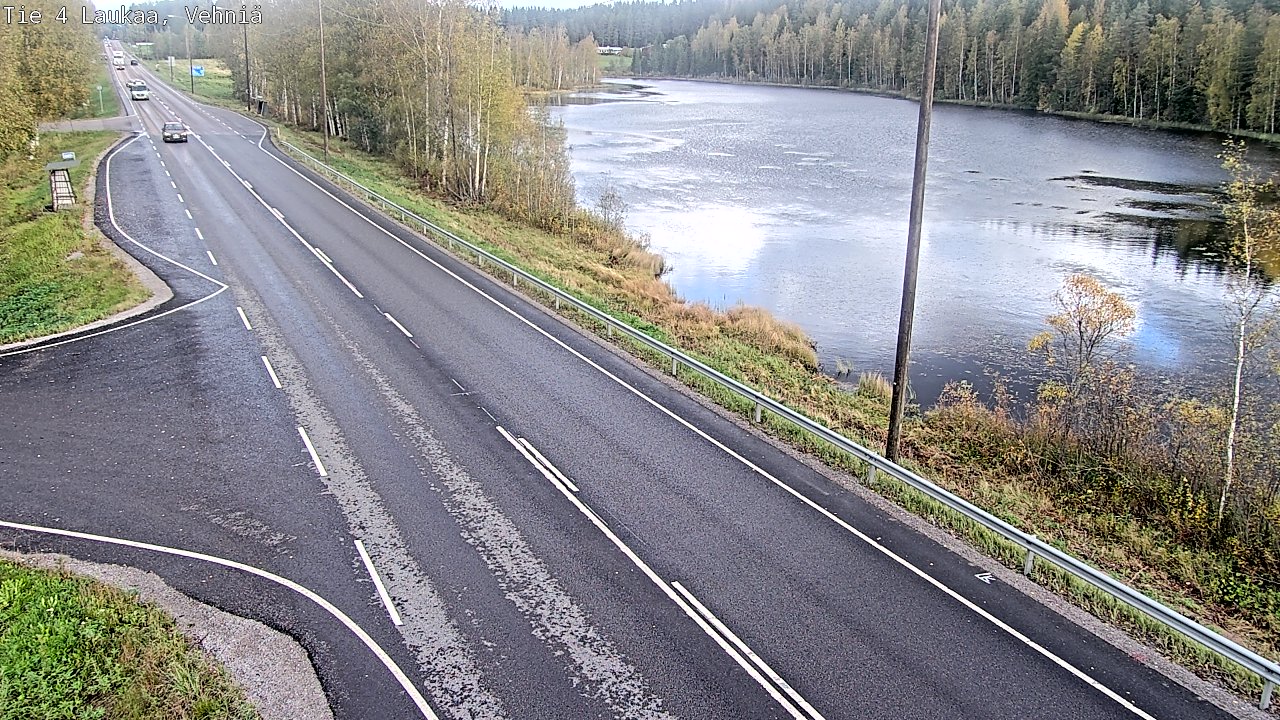 Weather Camera Image Road 4  Laukaa, Vehniä, Laukaa, Keski-Suomi