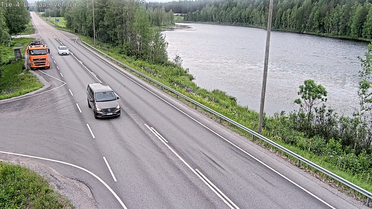 Kelikamerat Kuva Tie 4  Laukaa, Vehniä, Laukaa, Keski-Suomi