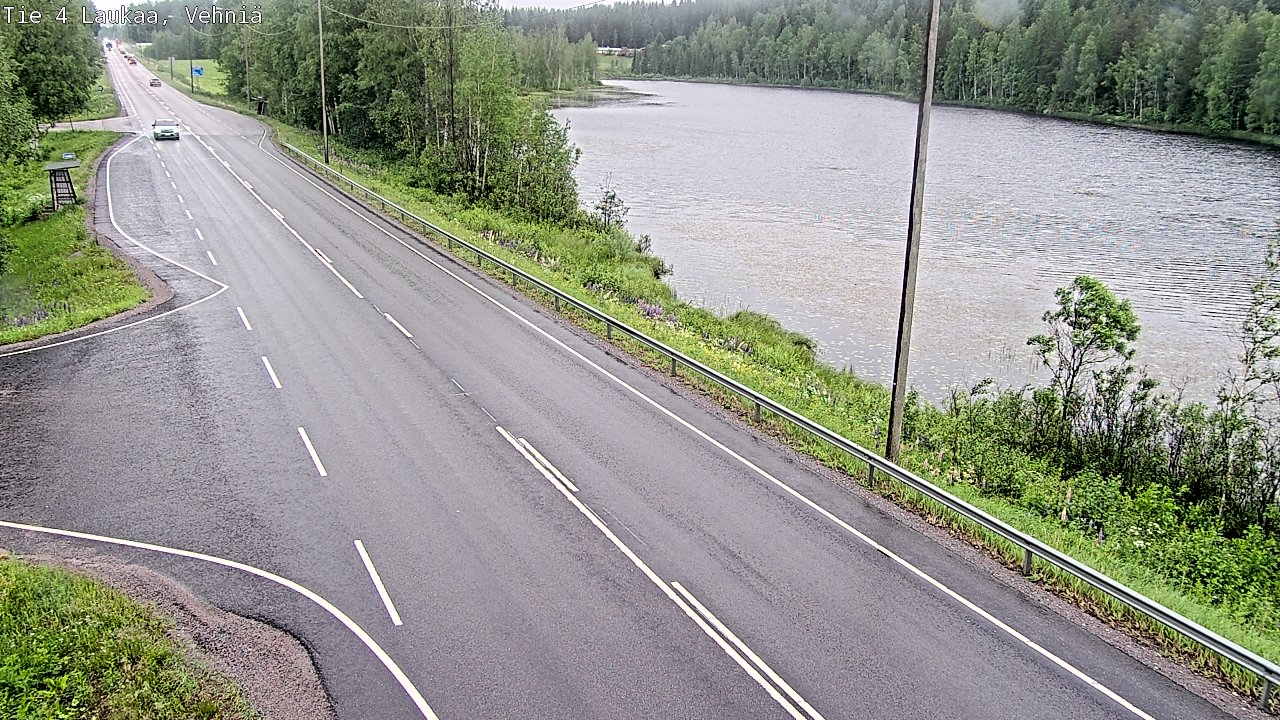 Kelikamerat Kuva Tie 4  Laukaa, Vehniä, Laukaa, Keski-Suomi