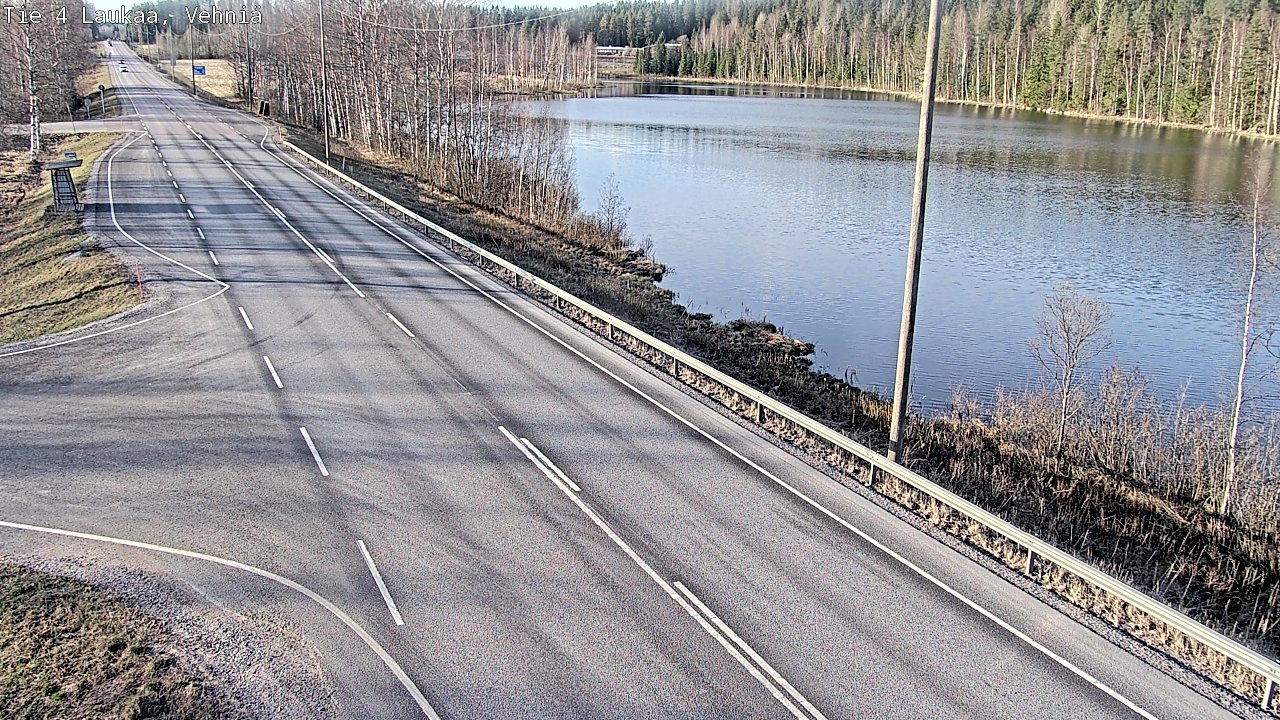 Weather Camera Image Road 4  Laukaa, Vehniä, Laukaa, Keski-Suomi