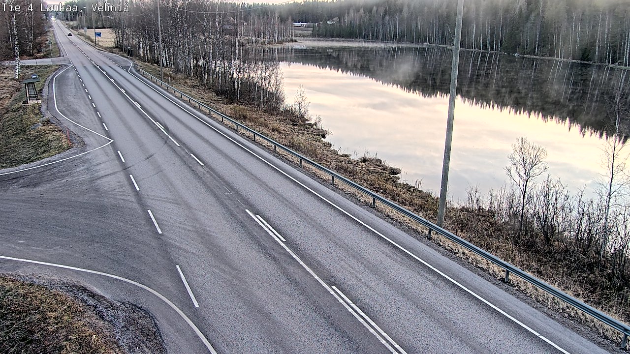 Weather Camera Image Road 4  Laukaa, Vehniä, Laukaa, Keski-Suomi